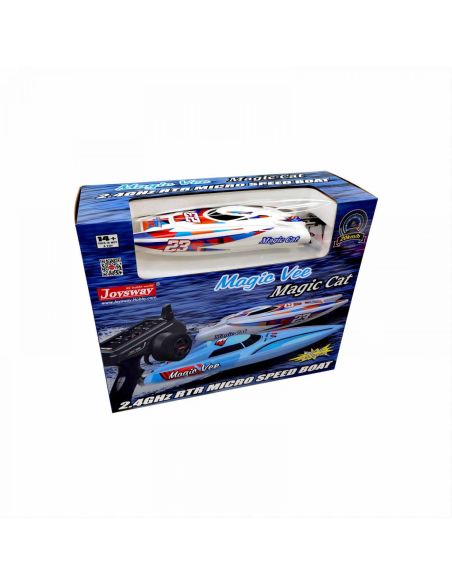 Bateau rc, Bateau Joysway Magic Cat V6 Electric ABS 265mm Brushed 2.4G RTR