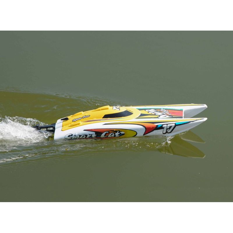 Bateau rc, Bateau Joysway Smart Cat Electric ABS 420mm Brushed 2.4G RTR