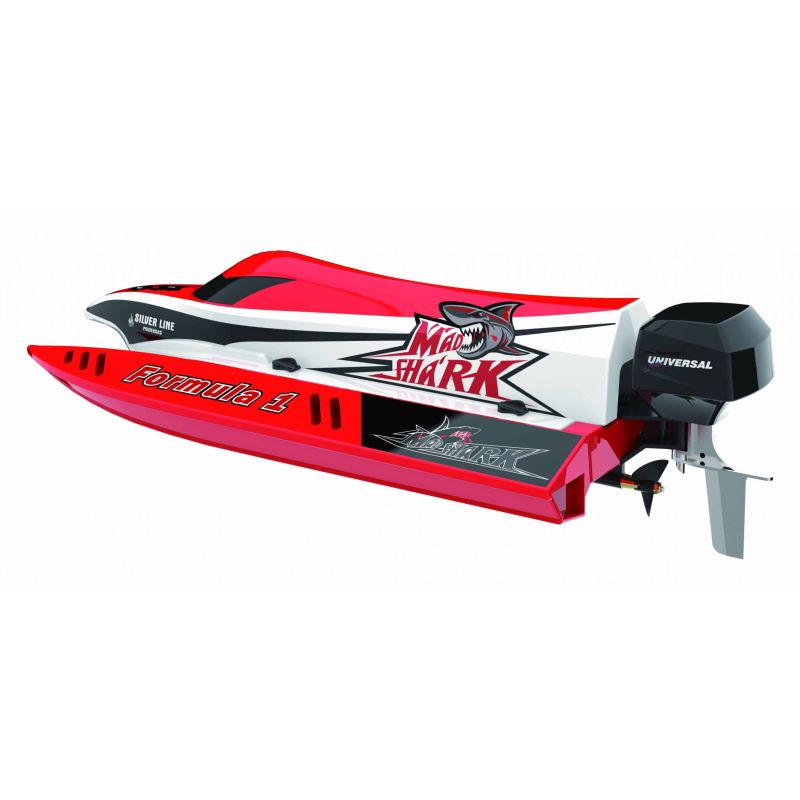 Bateau rc, Joysway Mad Shark V2 F1 Brushless Electric ABS 443mm 2.4G ARTR Boat