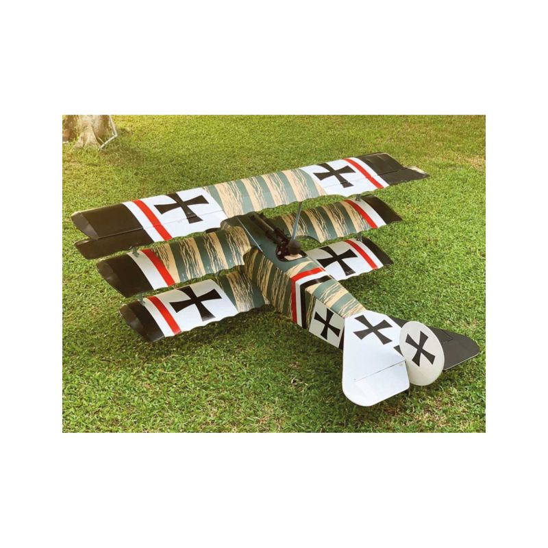 Avion rc, avion radiocommandé, VQ Fokker Dr.1 25cc camo version