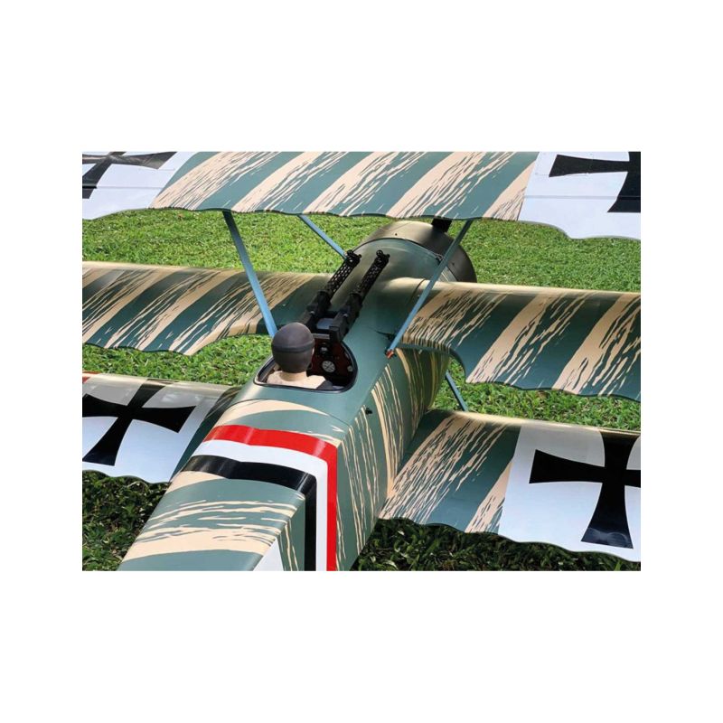 Avion rc, avion radiocommandé, VQ Fokker Dr.1 25cc camo version