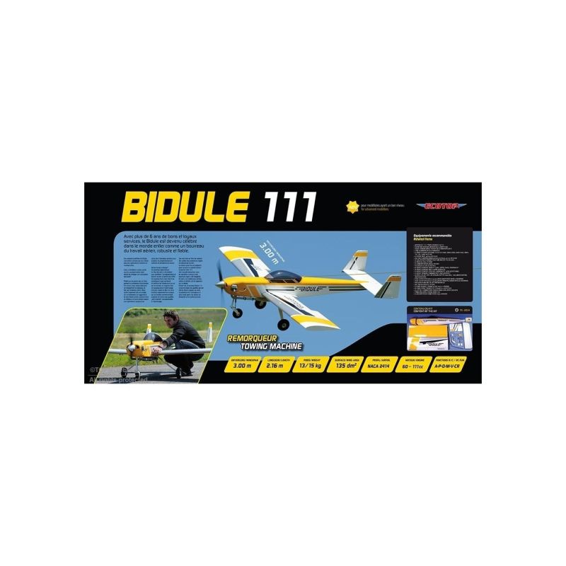 Avion rc, Avion Ecotop Bidule 111 ARF env.3.00m