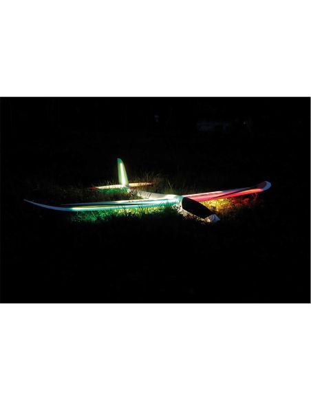 Planeur rc, radiocommandé, Robbe Modellsport ARCUS II NIGHT PNP AVEC LEDS PLANEUR RC