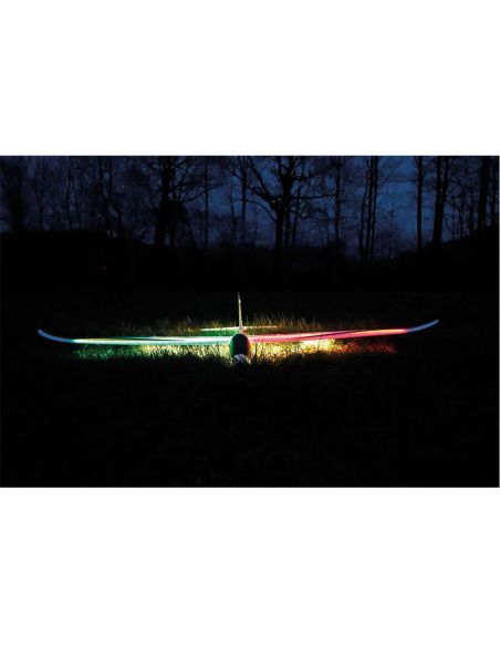 Planeur rc, radiocommandé, Robbe Modellsport ARCUS II NIGHT PNP AVEC LEDS PLANEUR RC
