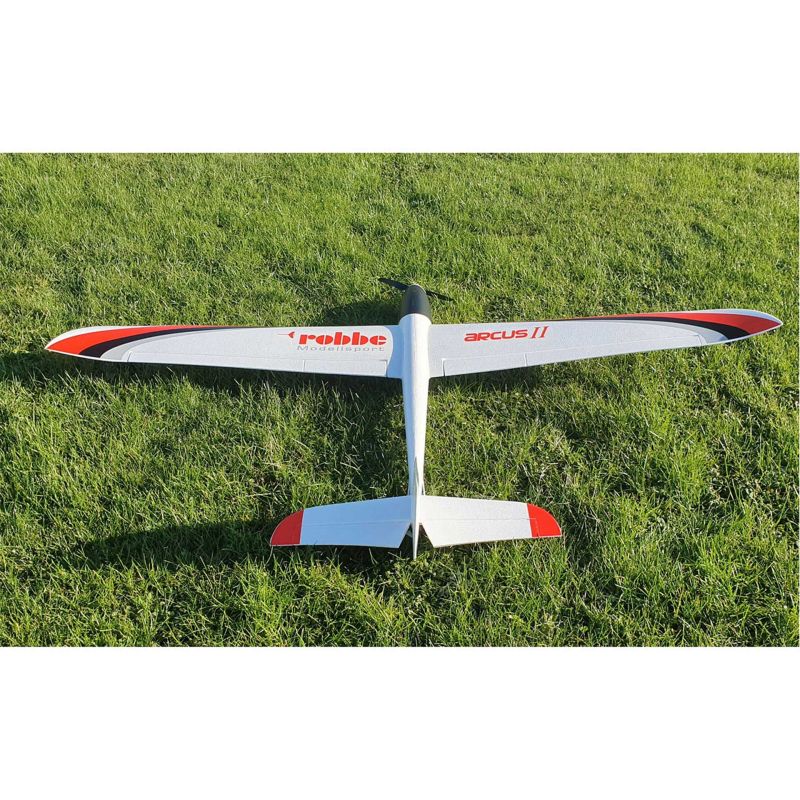 Planeur rc, radiocommandé, Robbe Modellsport ARCUS II NIGHT PNP AVEC LEDS PLANEUR RC