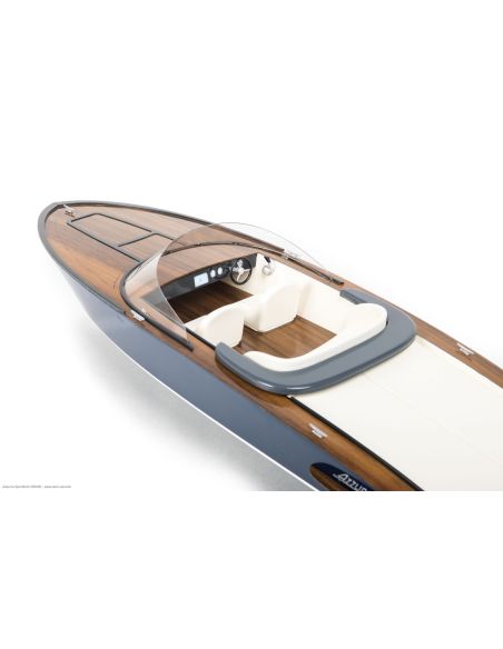 Bateau rc, Kit de modèle réduit de bateau de sport Azzurra