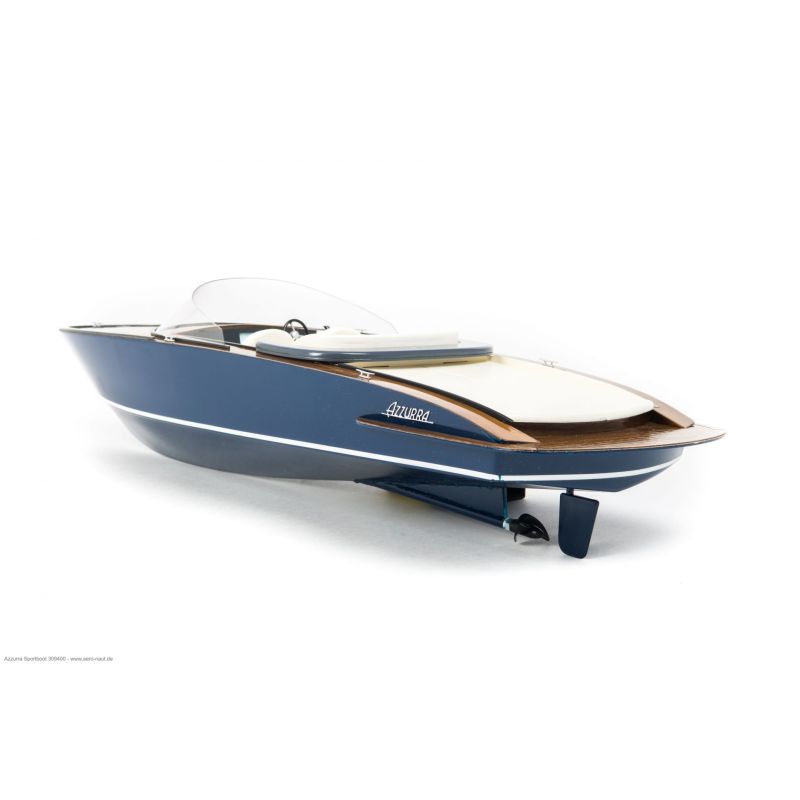 Bateau rc, Kit de modèle réduit de bateau de sport Azzurra