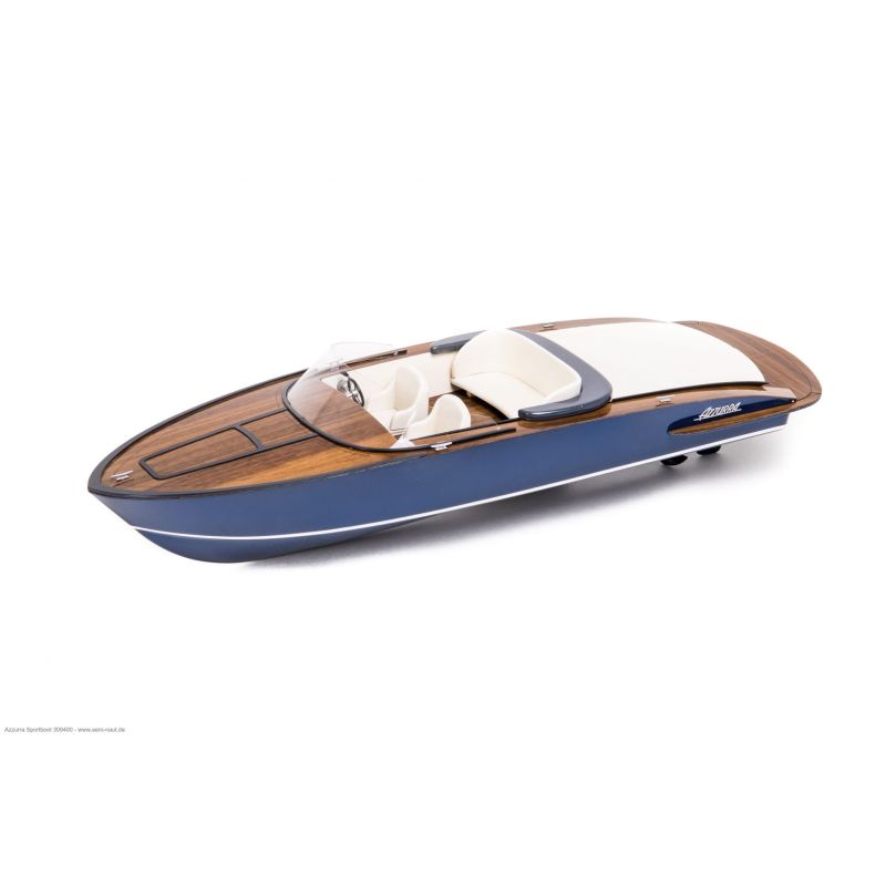 Bateau rc, Kit de modèle réduit de bateau de sport Azzurra