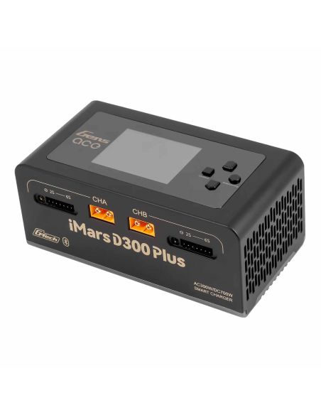 Chargeur GensAce Chargeur iMars D300 PLUS Dual Channel (UK) Noir