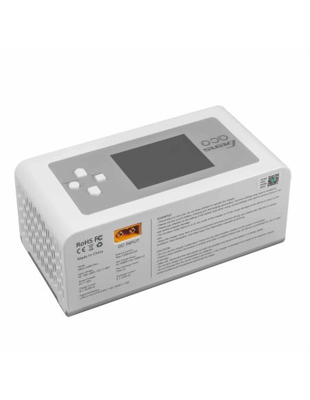 Chargeur accus GensAce Chargeur iMars D300 PLUS Dual Channel (EU) Blanc
