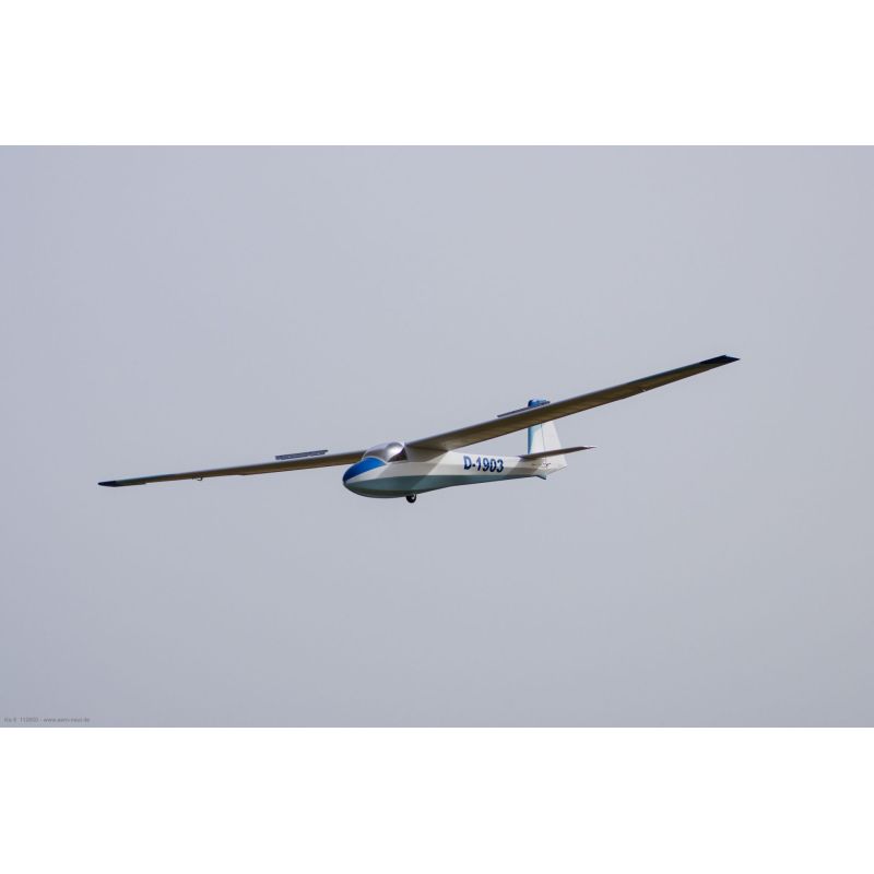 Planeur radiocommandé, Kit de modèle réduit de planeur Ka 8 radiocommandé
