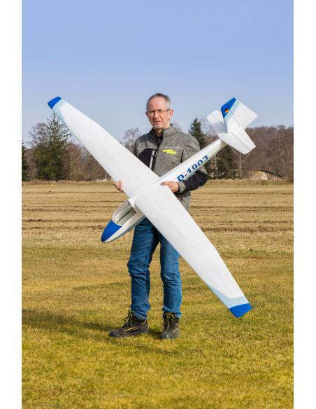 Planeur radiocommandé, Kit de modèle réduit de planeur Ka 8 radiocommandé