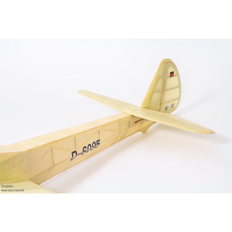 Planeur radiocommandé, planeur rc, Kit de modèle réduit radiocommandé Mü13e (Bergfalke)