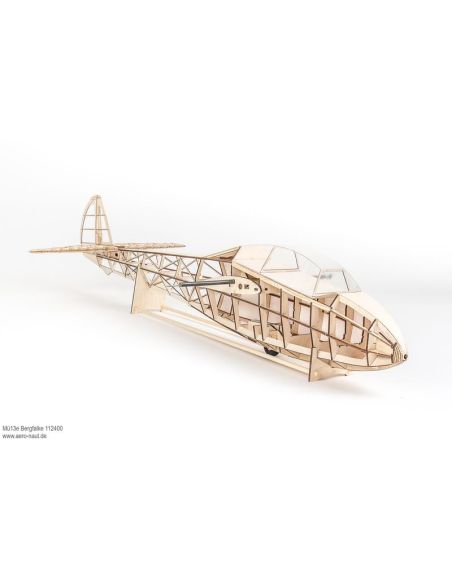 Planeur radiocommandé, planeur rc, Kit de modèle réduit radiocommandé Mü13e (Bergfalke)