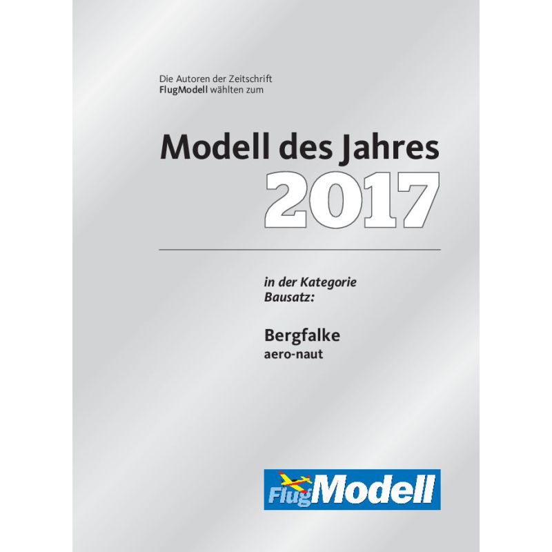 Planeur radiocommandé, planeur rc, Kit de modèle réduit radiocommandé Mü13e (Bergfalke)