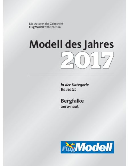 Planeur radiocommandé, planeur rc, Kit de modèle réduit radiocommandé Mü13e (Bergfalke)