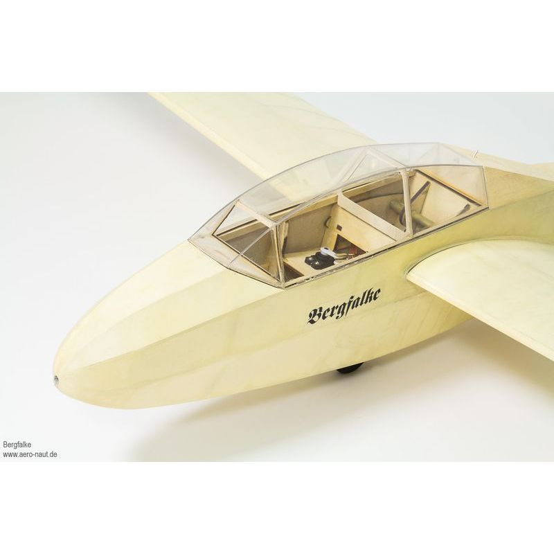 Planeur radiocommandé, planeur rc, Kit de modèle réduit radiocommandé Mü13e (Bergfalke)