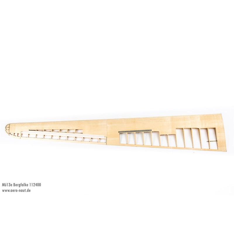 Planeur radiocommandé, planeur rc, Kit de modèle réduit radiocommandé Mü13e (Bergfalke)