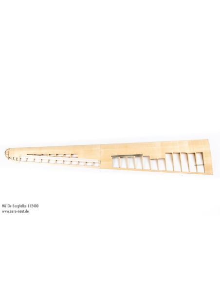 Planeur radiocommandé, planeur rc, Kit de modèle réduit radiocommandé Mü13e (Bergfalke)