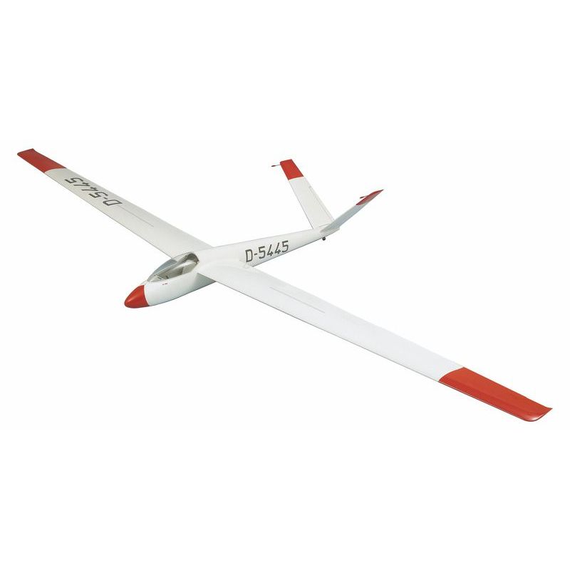 Planeur rc, radiocommandé, Kit de modèle réduit radiocommandé SHK-m.Surfaces nervurées