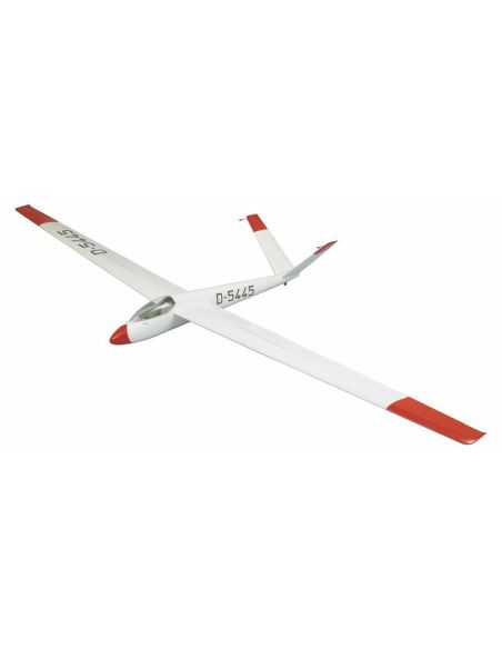 Planeur rc, radiocommandé, Kit de modèle réduit radiocommandé SHK-m.Surfaces nervurées