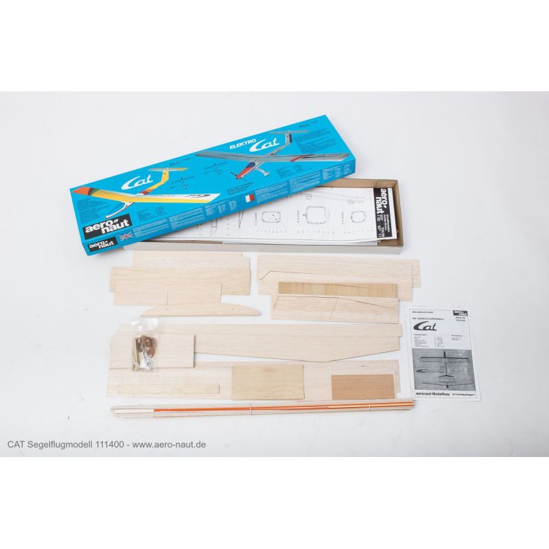 Planeur rc, Kit de modèle réduit radiocommandé CAT Retro Glider