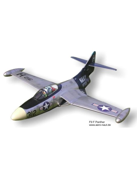 Avion rc, Kit de maquette radiocommandée Panther F9F pour train d'atterrissage