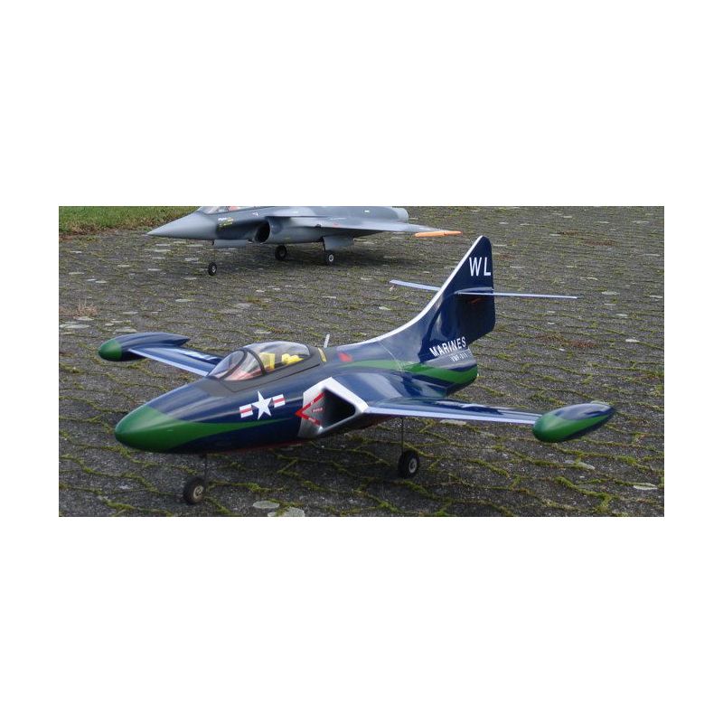 Avion rc, Kit de maquette radiocommandée Panther F9F pour train d'atterrissage