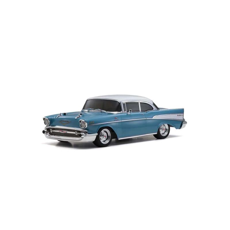 Voiture rc, Kyosho Fazer FZ02 (L) Chevy BelAir Coupe 1957 Turquoise 1:10 Readyset