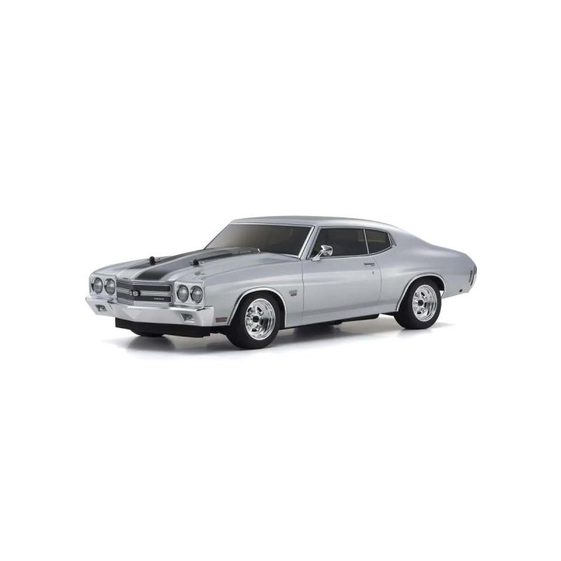 Voiture rc piste Kyosho Fazer FZ02 (L) Chevy Chevelle SS454 1970 Silver1:10 Readyset