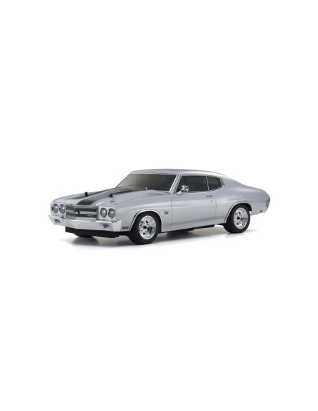 Voiture rc piste Kyosho Fazer FZ02 (L) Chevy Chevelle SS454 1970 Silver1:10 Readyset