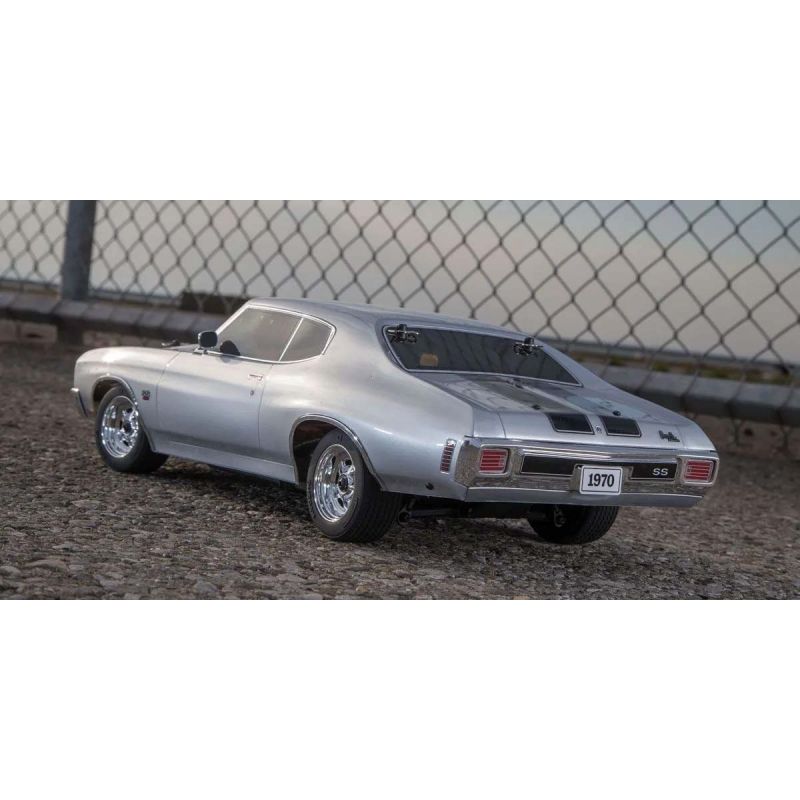 Voiture rc piste Kyosho Fazer FZ02 (L) Chevy Chevelle SS454 1970 Silver1:10 Readyset