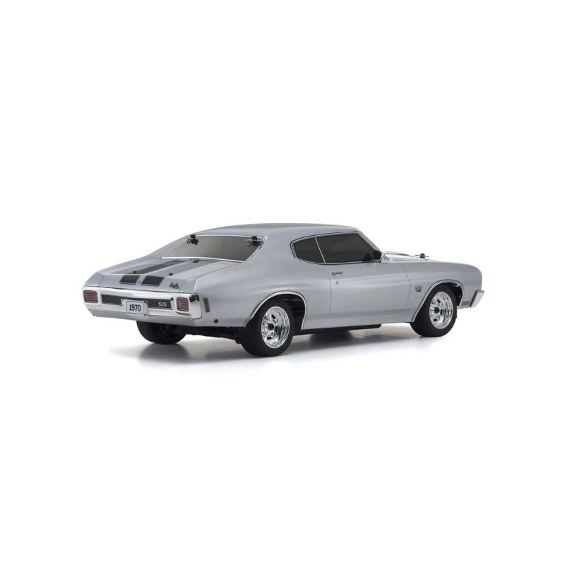 Voiture rc piste Kyosho Fazer FZ02 (L) Chevy Chevelle SS454 1970 Silver1:10 Readyset