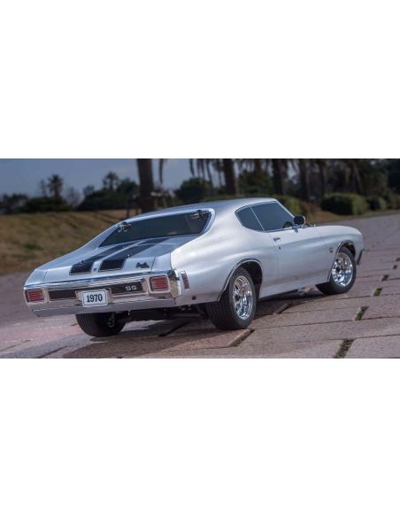 Voiture rc piste Kyosho Fazer FZ02 (L) Chevy Chevelle SS454 1970 Silver1:10 Readyset