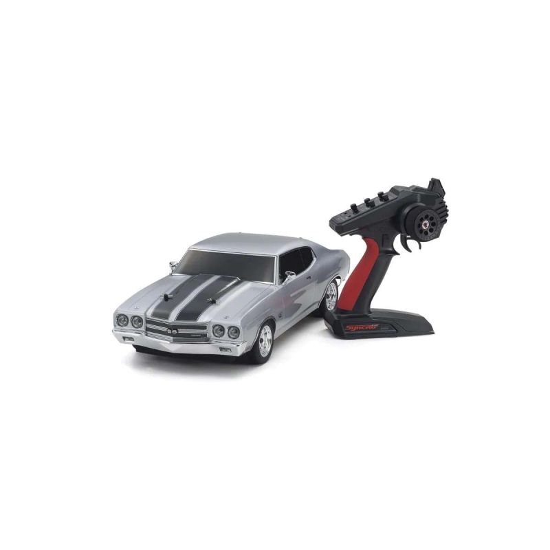 Voiture rc piste Kyosho Fazer FZ02 (L) Chevy Chevelle SS454 1970 Silver1:10 Readyset