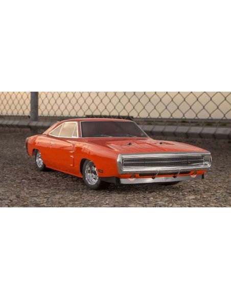 Voiture rc piste Kyosho Fazer FZ02 (L) Dodge Charger 1970 Orange 1:10 Readyset