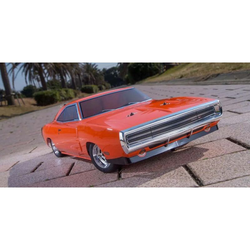Voiture rc piste Kyosho Fazer FZ02 (L) Dodge Charger 1970 Orange 1:10 Readyset