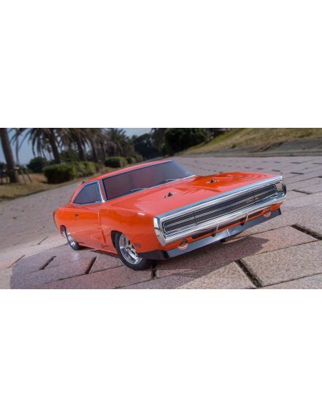 Voiture rc piste Kyosho Fazer FZ02 (L) Dodge Charger 1970 Orange 1:10 Readyset