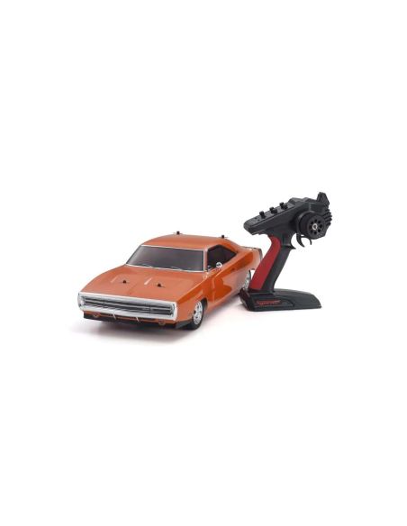 Voiture rc piste Kyosho Fazer FZ02 (L) Dodge Charger 1970 Orange 1:10 Readyset