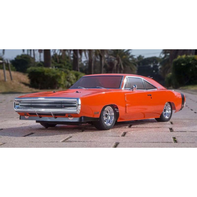 Voiture rc piste Kyosho Fazer FZ02 (L) Dodge Charger 1970 Orange 1:10 Readyset