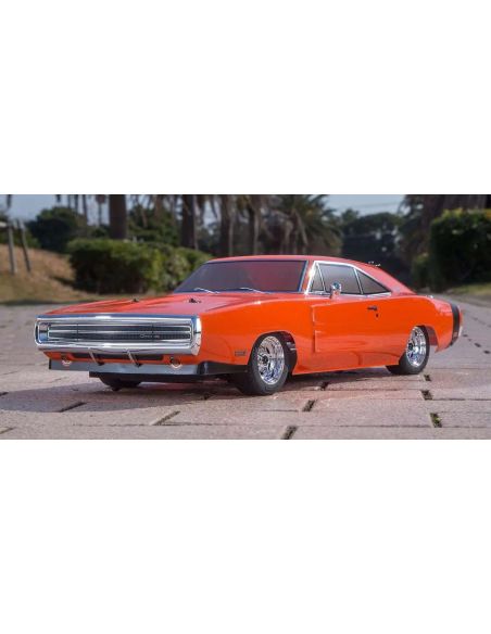 Voiture rc piste Kyosho Fazer FZ02 (L) Dodge Charger 1970 Orange 1:10 Readyset