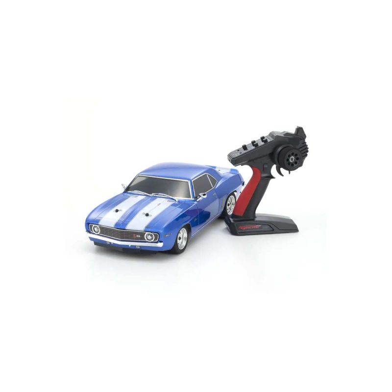 Voiture rc Kyosho Fazer FZ02 Chevy Camaro Z28 1969 Type1-Blue 1:10 Readyset