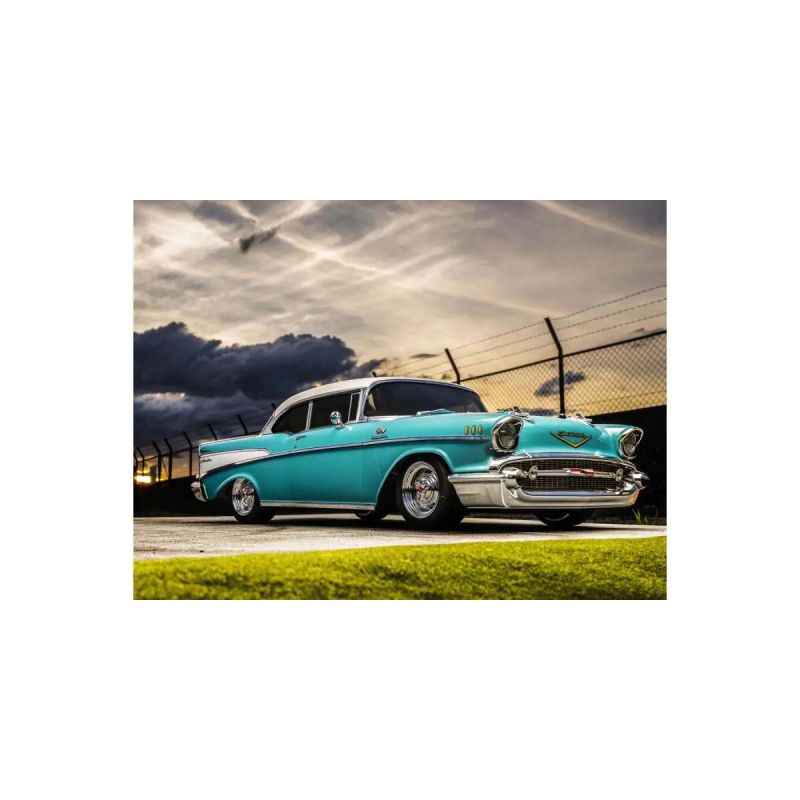 Voiture rc Kyosho Fazer FZ02 (L) Chevy BelAir Coupe 1957 Turquoise 1:10 Readyset