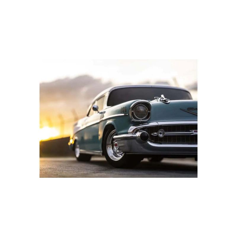 Voiture rc Kyosho Fazer FZ02 (L) Chevy BelAir Coupe 1957 Turquoise 1:10 Readyset