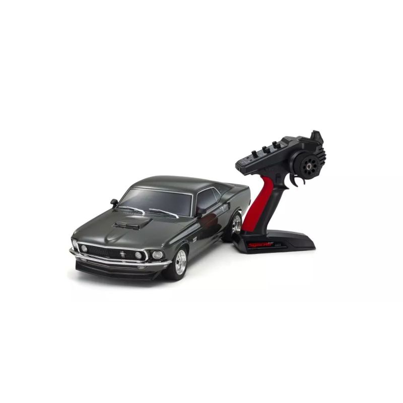 Voiture rc Kyosho Fazer FZ02 (L) Ford Mustang Boss 429 Black 1969 1:10 Readyset