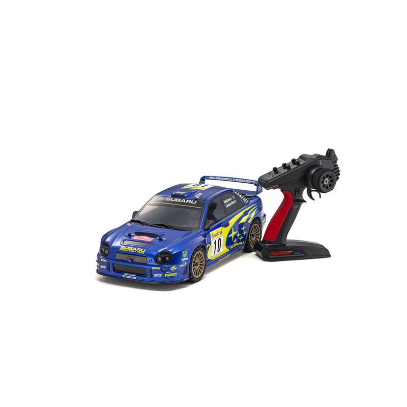 Voiture RC Kyosho Fazer FZ02-R Rally Subaru Impreza WRC 2002 1:10 Readyset