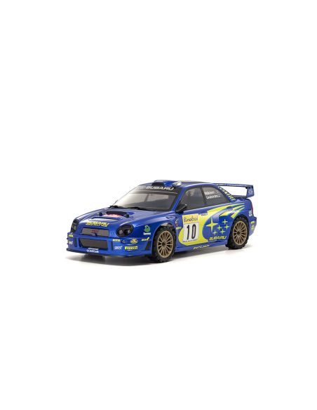 Voiture RC Kyosho Fazer FZ02-R Rally Subaru Impreza WRC 2002 1:10 Readyset