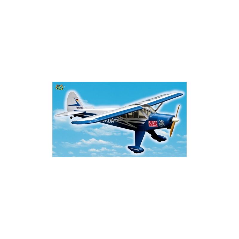 Avion rc, Avion VQ Model Super Cub 30cc size ( wingspan 2.75 meters ) Burda version