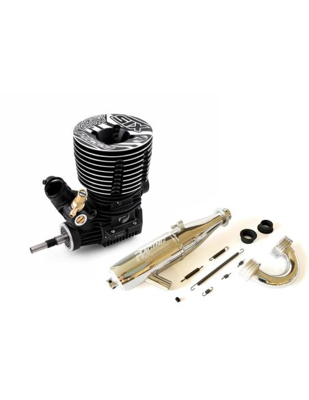 Moteur thermique modelisme Combo Picco SIX Buggy .21 + Ligne Racing 2135 Inline