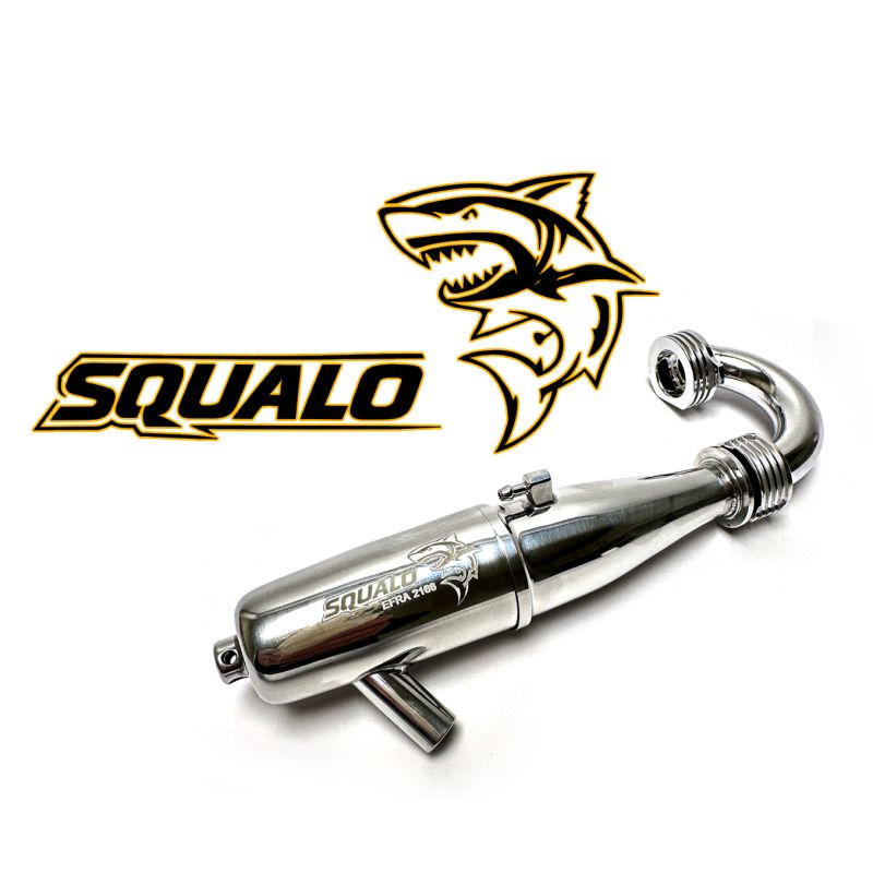 Moteur thermique modélisme Combo Picco Squalo DLC Buggy .21 Céramique + Ligne Picco 2166 Inline